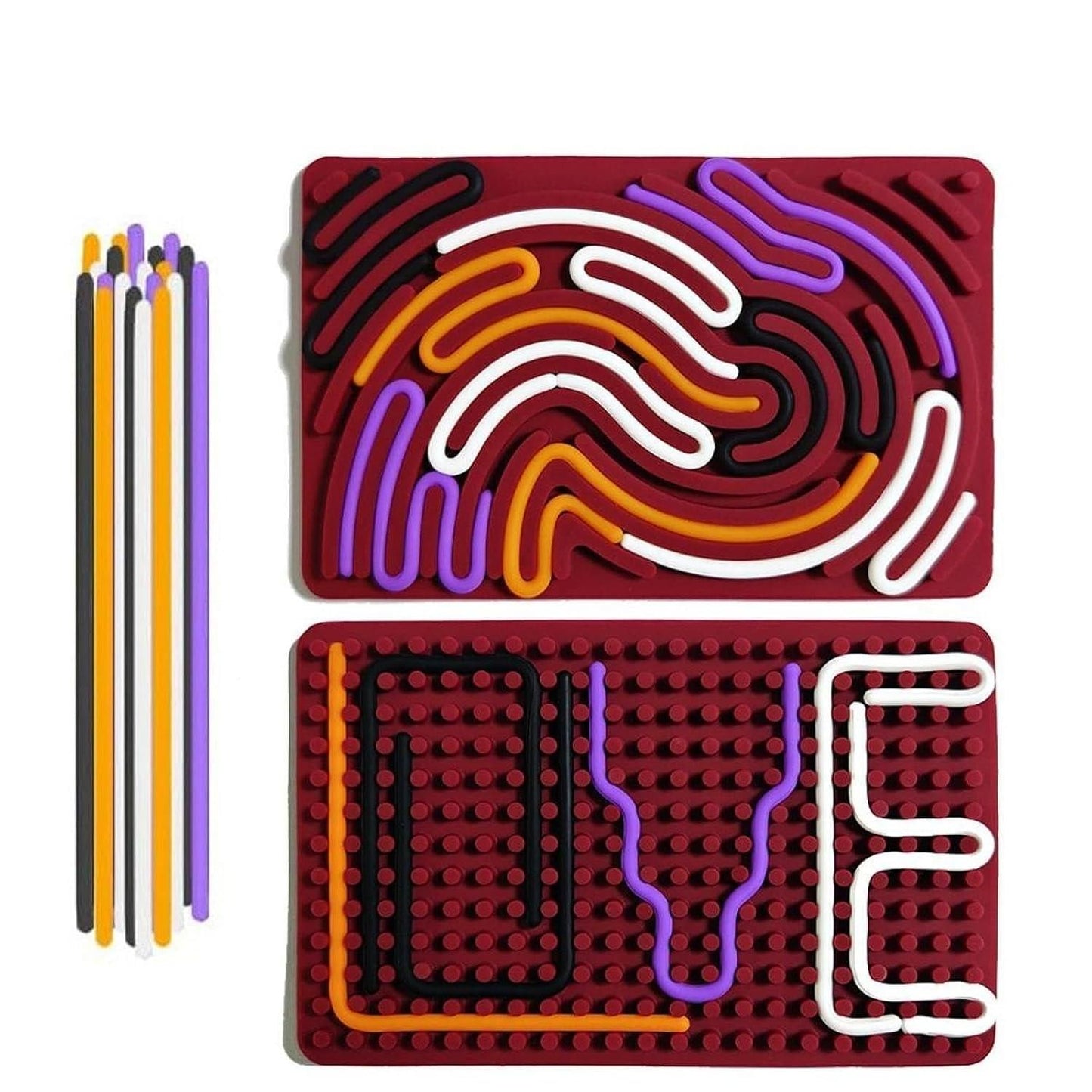 Sensor Activity Board Silicone Montessori Toy