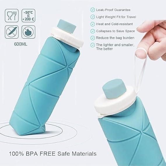 Folding Silicone Water Bottle