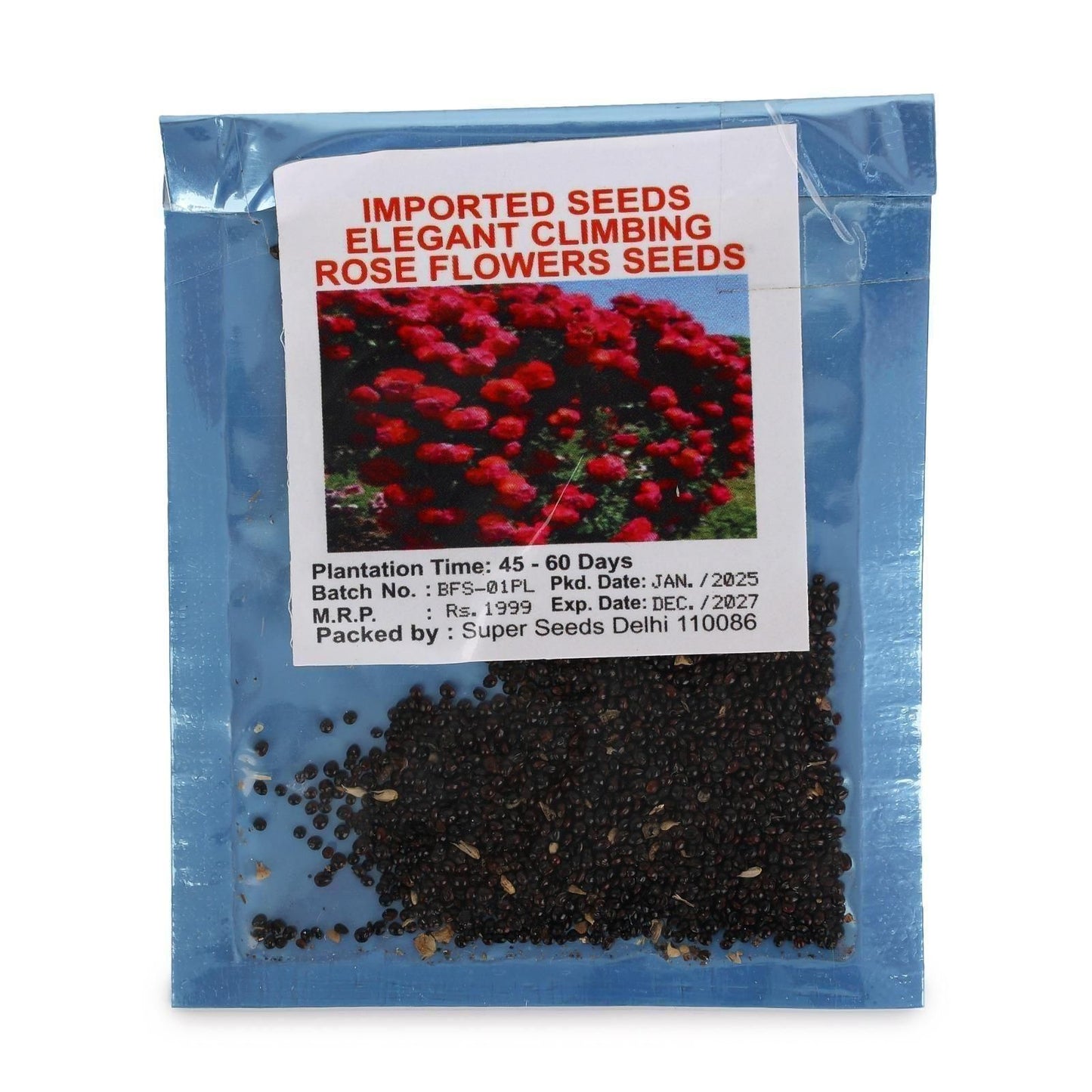 Plant Growth Serum + Rose Seeds Pack of 2 - ( 2 Rose Seeds + 1 Plant Growth Serum)