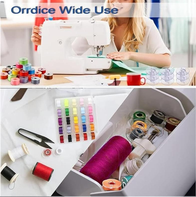 24 Pcs Sewing Machine Thread Bobbins