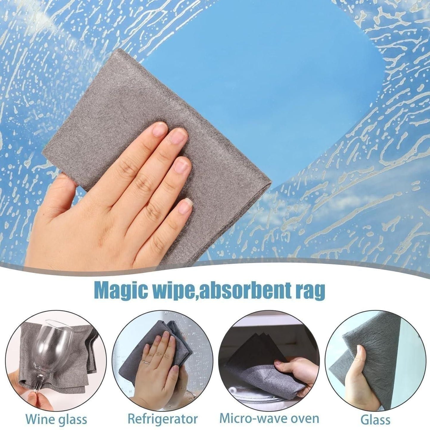 Thickened Magic Cleaning Cloth (Pack of 2)