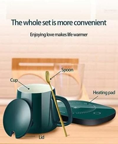 Coffee Cup-Coffee Cup Warmer for Desk with Auto Shut Off, Coffee Mug Warmer for Desk Office Home